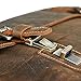 Jack&Chris men's Genuine Leather Briefcase 16