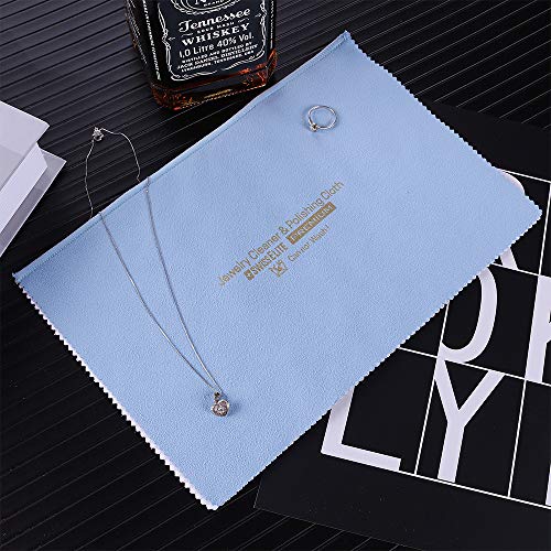 Polishing Cloth for Gold,Silver,Platinum,Jewelry Polishing Cloth,Keep Jewelry Clean and Shiny (One Pack)