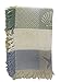 Manual Cotton Throw Blankets Seashells by The Seashore 2 Layer Throw Blanket 46 X 60 46 X 60 X 0.25 Inches Multicolored
