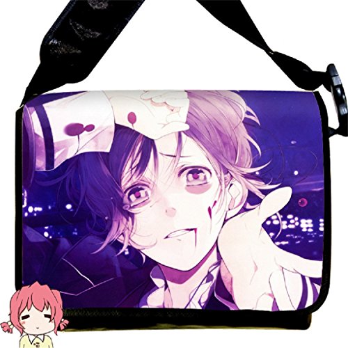 YOYOSHome Anime Diabolik Lovers Cosplay Messenger Bag Shoulder Bag Crossbody Backpack School Bag