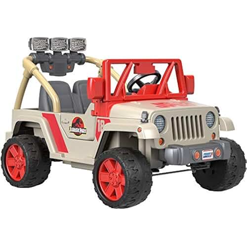 Power Wheels Jeep Wrangler 12Volt BatteryPowered RideOn, Red