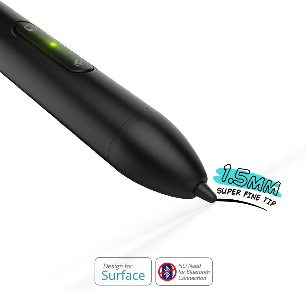 Surface Pen, LACORAMO Surface Pro Pen with Palm Rejection, 1024