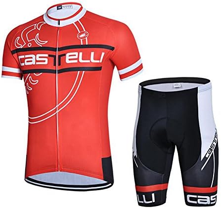 KA Beauty Cycling Jersey Men's Cycling Clothing Road Biking Padded Shorts Set Outfit
