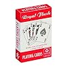 Royal Flush Playing Cards UK - 3 x Deck of Cards, Superior Cartamundi Linen Finish, Easy To Shuffle & Durable, Multipack…