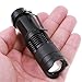 WAYLLSHINE 7W 300LM Mini CREE LED Flashlight Torch Adjustable Focus Zoom Light Lamp for Riding, Camping, Hiking, Hunting & Indoor Activities