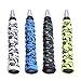Supfan Tennis Grip has a Unique Color Pattern .Increase The Grip and Anti-skidresistance Design,Suitable for Tennis overgrip Squash Racquet Pickleball Baseball Badminton Bi (Four-Color Camouflage)