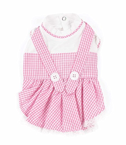 Dorothy (Oz) Deluxe Gingham Dress Costume for Dogs by Puppe Love
