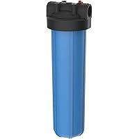 Pentair Pentek Big Blue 20-Inch Filter Housing - 1" NPT Whole House Water Filter System