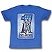 American Classics Evel Knievel Blue One Square Men's T-Shirt (517)