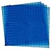 Premium Clear Blue Stackable Base Plates - 4 Pack 10