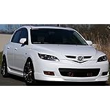 2003 2004 2005 2006 2007 2008 2009 FIRST GENERATION M3 MAZDA3 MAZDASPEED3 BK 5 DOOR 5DR M3 HATCHBACK EYELIDS EYEBROWS HEADLIGHT LIGHT COVER TRIM LIDS BROWS COVERS MOLDING JDM LOOK GUARD STYLE BODY KIT
