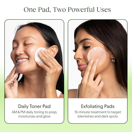 Korean Original Renewal & Rejuvenation Toner Pads, Skincare For Dark Spots, 100 Count (1Pcs)