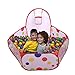 Mudder Kids Ball Pit Playpen Toddler Play Tent Sea Ball Pool with Mini Basketball Hoop and Zipper Storage Bag, 4 Feet/ 120 cm, Balls Not Included