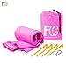 Premium Oversized Beach Blanket - Unique 7’x7’ Waterproof Sandproof Mat| 300D Ripstop Nylon| Compact Wind-Resistant Lightweight| FREE Sand Anchors, Carbine Clip, Travel Bag for Camping Outdoor Picnic