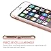 iPhone 7 Plus Case, VANSIN 3 in 1 Ultra Thin and Slim Hard Case Coated Non Slip Matte Surface with Electroplate Frame for Apple iPhone 7 Plus (5.5')(2016) - (Rose Gold)