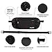 MUCO Money Belt For Travel, Hidden Passport Holder, RFID Blocking Travel Wallet For Women And Men