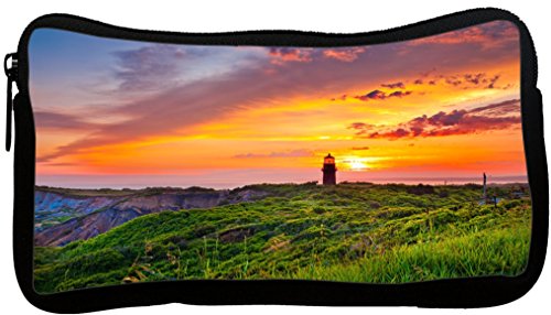 Rikki Knight Lighthouse at Sunset Neoprene Pencil Case (pc910)
