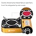 Camplux Portable Butane Stove, 5,200 BTU Camping Backpacking Outdoor Gas Stove Burner