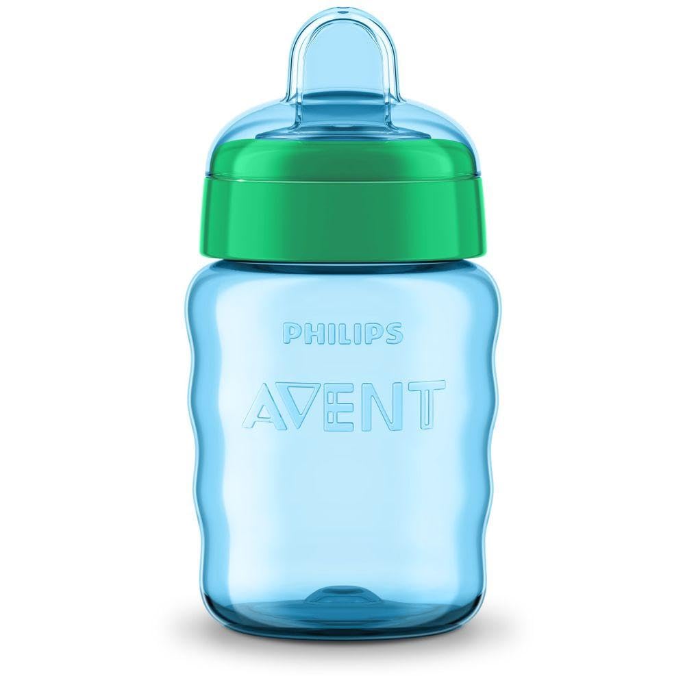 Philips Avent SCF553/05 Children's Drinking Cup with Silicone Nozzle, BPA for 9 Months, 260 ml, Green