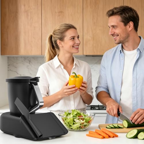 Protector de pantalla para Thermomix TM7 con soporte para espátula, accesorio para Thermomix TM7, funda rígida, placa protectora resistente a los arañazos, resistente al agua y al polvo, color negro