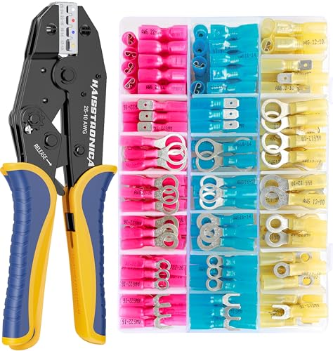 Haisstronica Ratchet Crimper and Terminal Kit