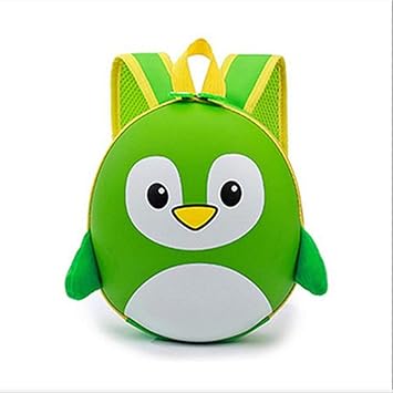 Ertb Mochila Infantil Para Ninos Diseno De Dibujos Animados Color Verde Amazon Es Equipaje