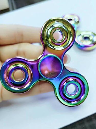 LAKASARA Fidget Spinner Toy,Color Premium Metal Spinner,for Stress Relief, ADHD, Anxiety &amp; Attention Deficit