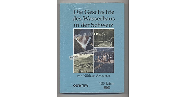 Die Geschichte Des Wasserbaus In Der Schweiz (Alte Forscher--Aktuell)  (German Edition): Schnitter, N: 9783907175156: Amazon.com: Books