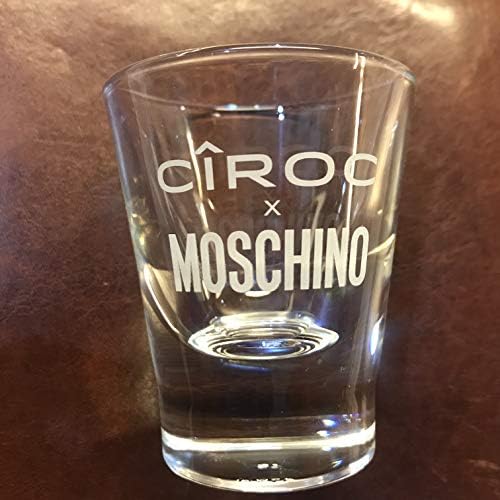 Ciroc & Moschino shot glasses (set of 2)