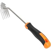 2026 New Gardening Weeding Tools,Portable Garden Weeder Tool,Portable Garden Weeding Tool for Vegetable Gardening Backyard Farm Planting &amp; Weeding (Rubber Handle)