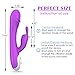G Spot Rabbit Vibrator Thrusting Dildo with Heating Function (Vibrating)