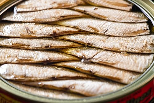 MW POLAR BRISLING SARDINES, SMOKED IN OLIVE OIL, 4.23-OUNCE