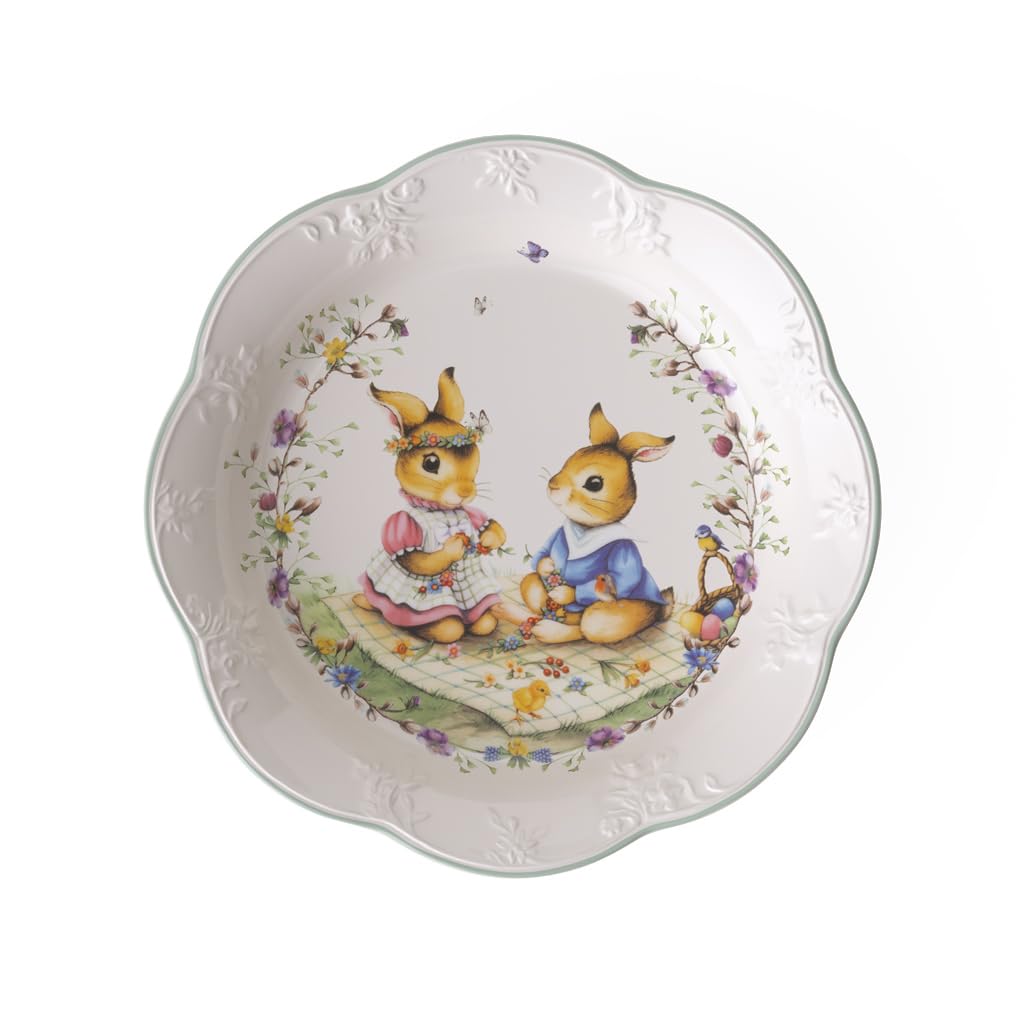 Villeroy & Boch Spring Fantasy Bowl, Medium, Picnic, Multi-Colour