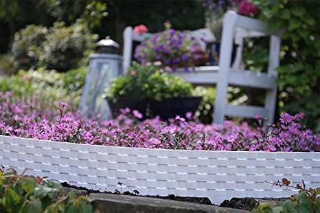 GARDENIX® 3, 2 m Borde delimitador para césped y jardín cercado ...