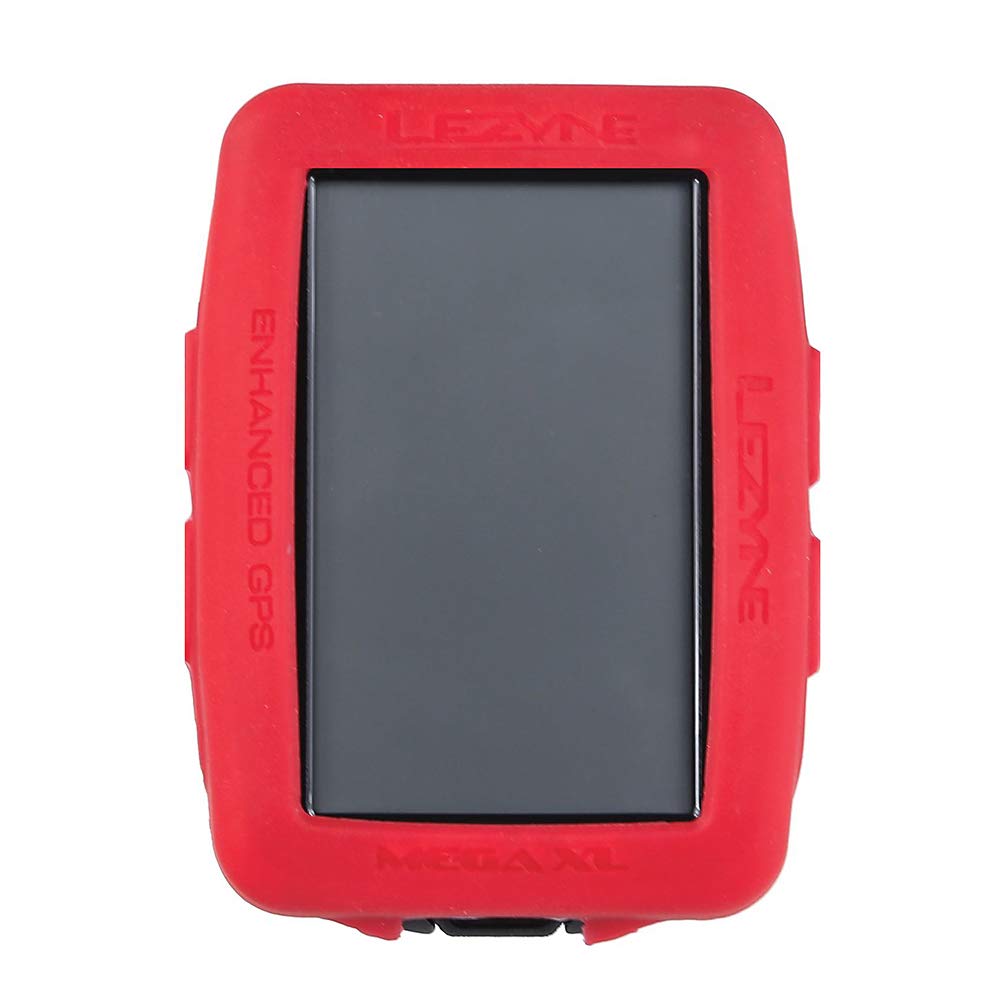 LEZYNE Mega XL Cover for GPS Unisex, unisex_adult, 1-gps-cover-v111, red, FR : Taille Unique (Taille Fabricant : t.One sizeque)