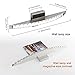 BRIVOLART Vanity Light 27.56 Inch 18W 6000K Daylight White LED Vanity Light Crystal Bathroom Light Fixtures