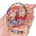 Sacow Stress Reliever Ball, Spongy Rainbow Ball Toys Squeezable Stress Toy Stress Relief Ball for Fun (Pink)