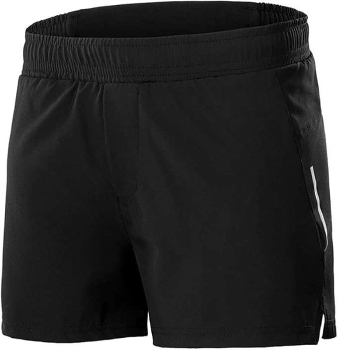 Men's 3 Inch Running Shorts 2 In 1 Quick Dry Training Marathon Fitness