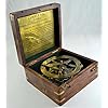 Brass-Nautical-Brass-Compass-with-Gift-Box