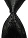 Geek-M Mens Necktie Paisley Jacquard Woven Ties Classic Men's Tie Necktie