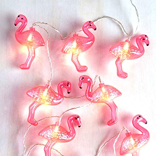 SCF2017 10 LED Flamingo Fairy String Light Lamp Wedding Party Xmas Decor