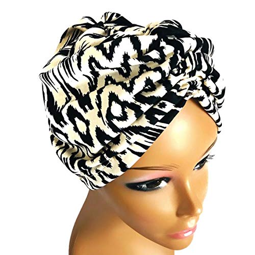 Amazon Com Okiyah Hair Wrap Scarf Satin Lined Sleep Wrap