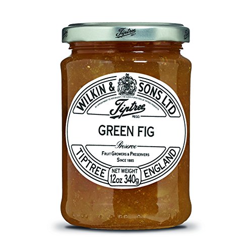 Tiptree Green Fig Preserve, 12 oz Jar (Pack of 6)
