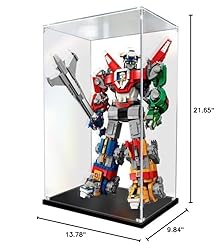 Acrylic Display Case Box for Lego 21311 Voltron
