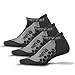 Thirty 48 Running Socks for Men and Women -CoolMax Fabric Keeps Feet Cool and Dry 3 Pack Gray/Gray Large