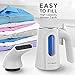 PurSteam Steamer for Clothes. Highest Quality, Fastest Heating InfaTherm Technology , 8-in-1, Wrinkle Remover- Clean- Sterilize-Refresh- Treat-, Auto Off