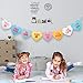 [Pack of 2]Valentines Day Conversation Hearts Banner - NO DIY - Valentines Day Banner Decor - Eight Valentines Day Heart Sayings Garland Banner, Six Feet Long - Anniversary, Wedding, Party Decorations