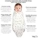 Newborn Swaddle Blanket, Sleep on a Cloud Like an Angel, The, Premium Cotton, Adjustable Infant Swaddle Wrap Blanket, Lovely Unisex Design 0-3 Months