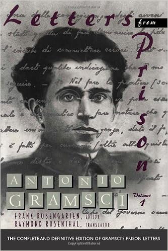 Letters From Prison Gramsci Antonio Rosengarten Frank Rosenthal Raymond 9780231075534 Amazon Com Books