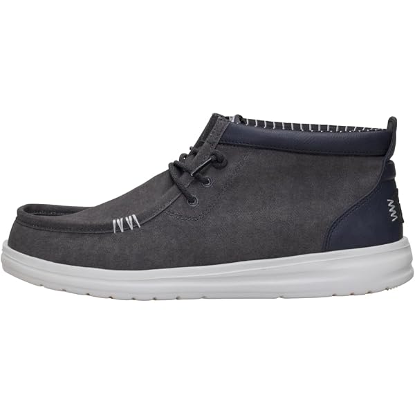 Amazon.com | HEYDUDE Wally Mid Gripr Warmth, Black/Black  display picture 1